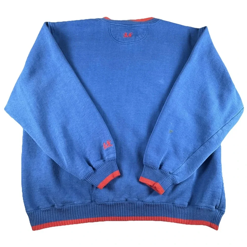 Vintage New York Giants Sweatshirt Mens XL Blue NFL Football Logo Athletic 90s - Picture 2 of 11
